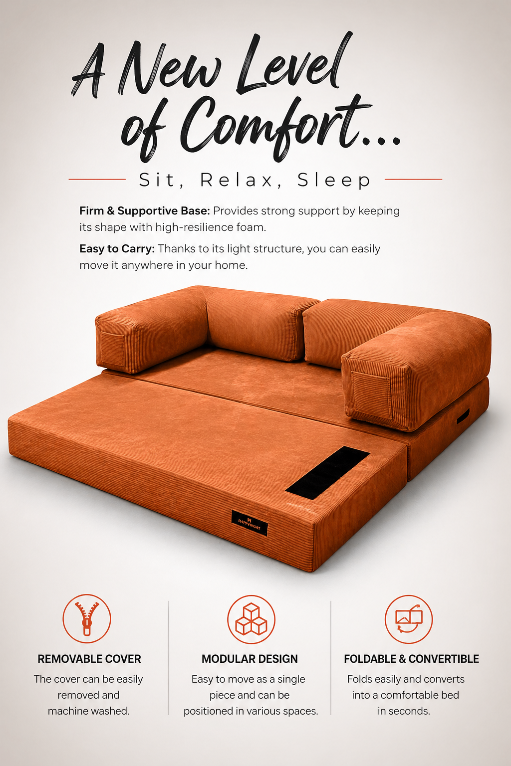 Foam Sofa Sofya