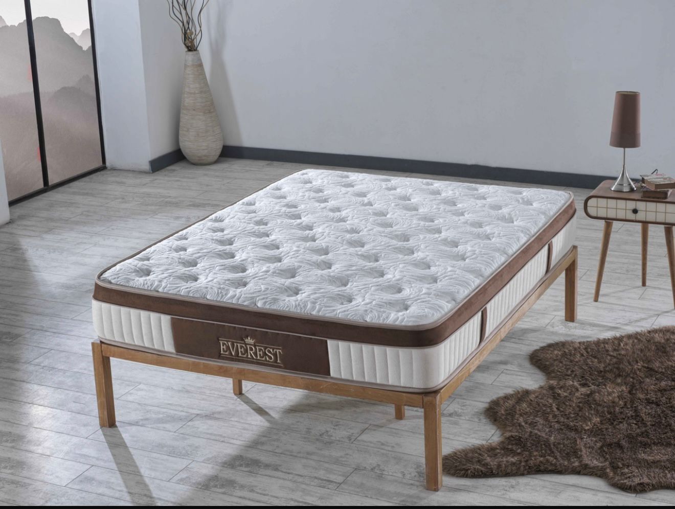 Mattres Everset 180x200 cm 30 cm |pocket spring, sag-resistant, long-lasting, hypoallergenic, breathable