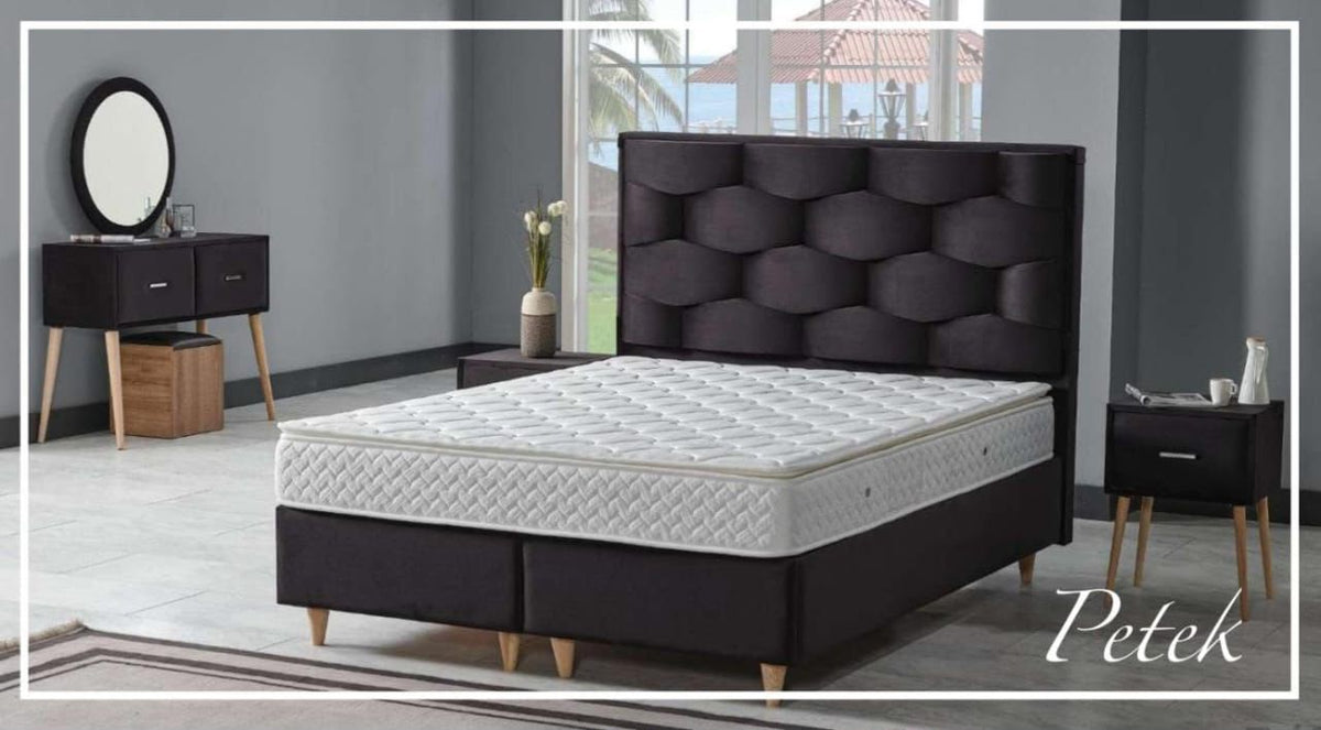 Premium Modern Bed Frame – Stylish, Comfortable & Durable Petek Size 180X200