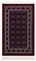 Premium Silk Prayer Rug – Luxury Soft Islamic Prayer Mat Size (70X110)